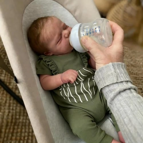 Reborn Baby Doll - 18 Inch Full Silicone Vinyl Boy Ages 36 months+