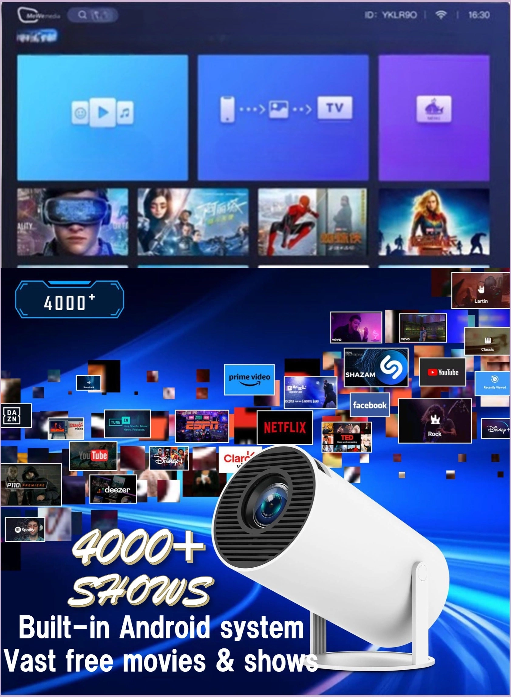 HY300 120 ANSI lumens