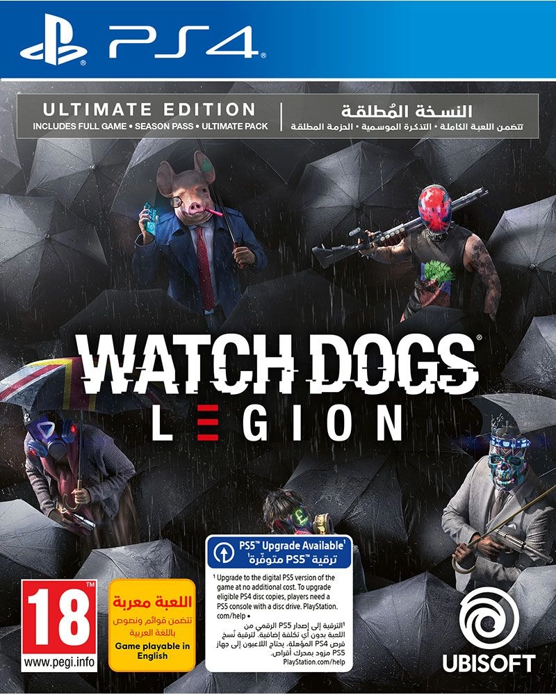 Ubisoft Watch Dogs Legion Ultimate Edition - PlayStation 4