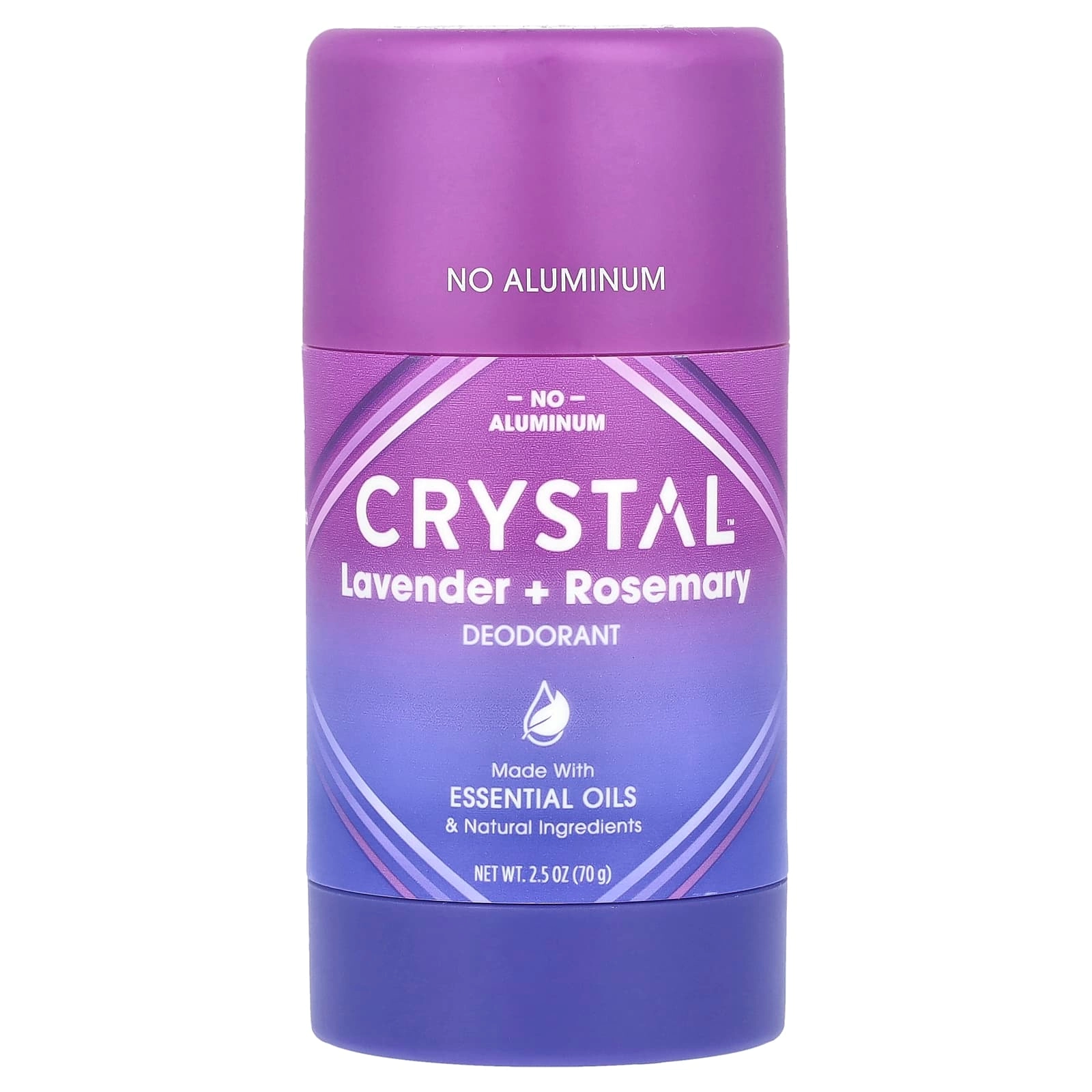 Crystal Deodorant - Lavender + Rosemary 2.5 oz (70 g)