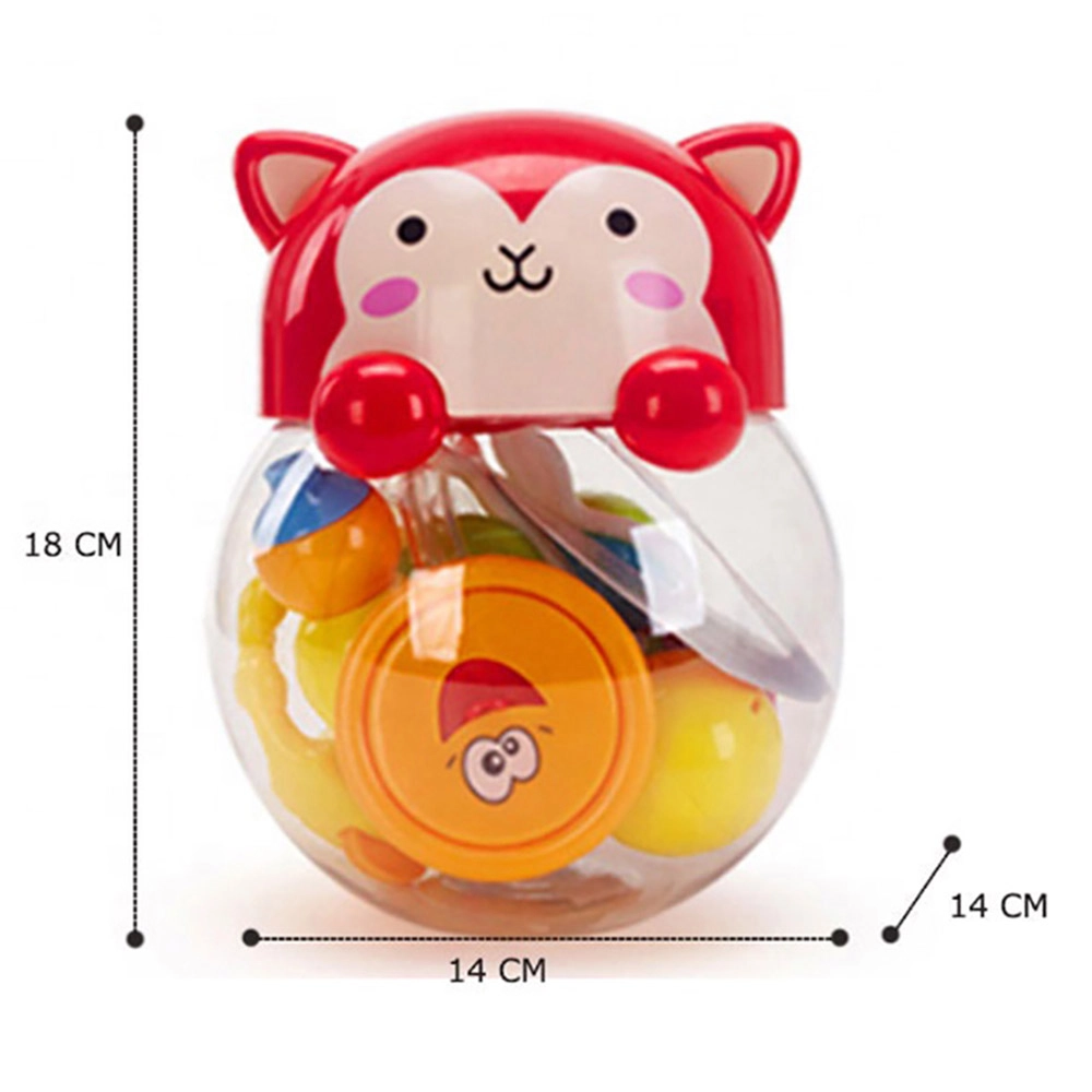 Baby Rattle - 0+ Months ABS plastic 5 Pcs