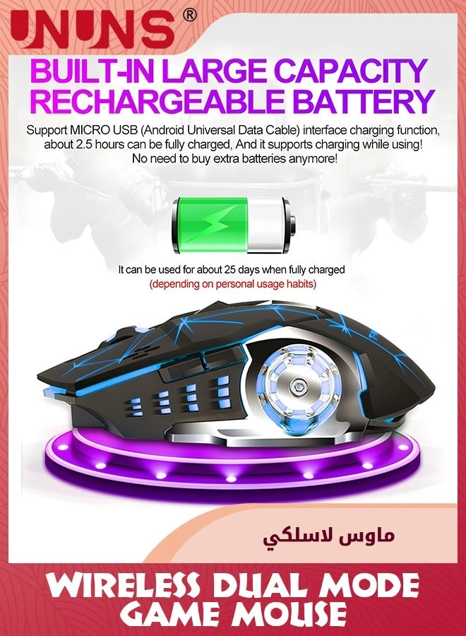 Rechargeable Wireless Bluetooth Mouse - Wireless