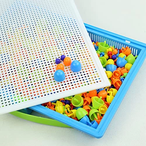 Jigsaw Toy Pegboard - 3 years+ 296 pieces