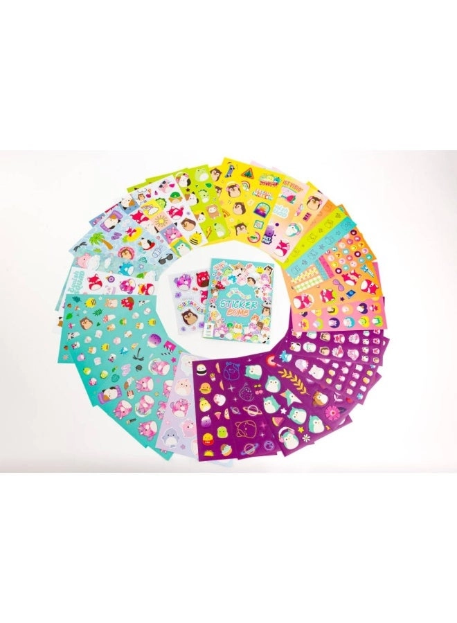 Kaleidoscope Sticker Bomb Squishmallows Sticker Book