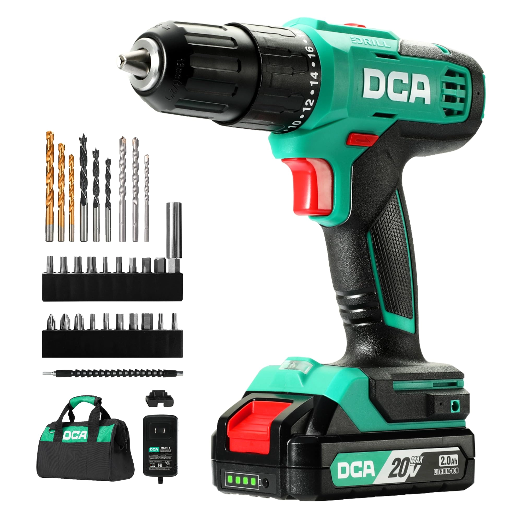 DCA ADJZ2035i13 - Hammer Drill 20V
