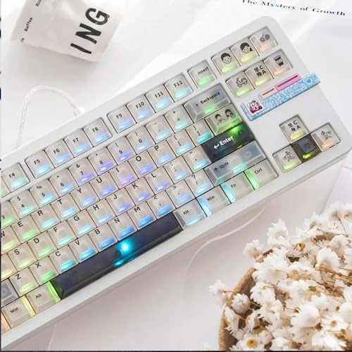 Transparent Keycaps - Keyboard Keycaps