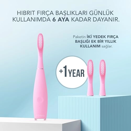 ISSA 3 - 4-in-1 Sonic + ISSA Hybrid Wave Brush Head - 2 x