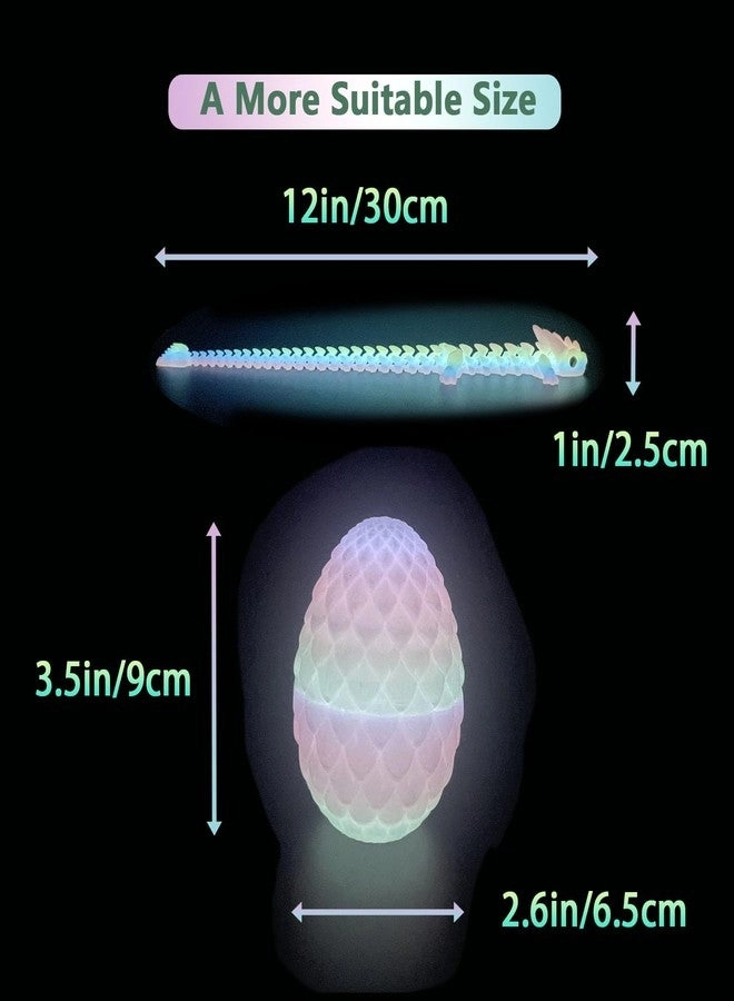 3D Printed Dragon with Egg - 6 Pack