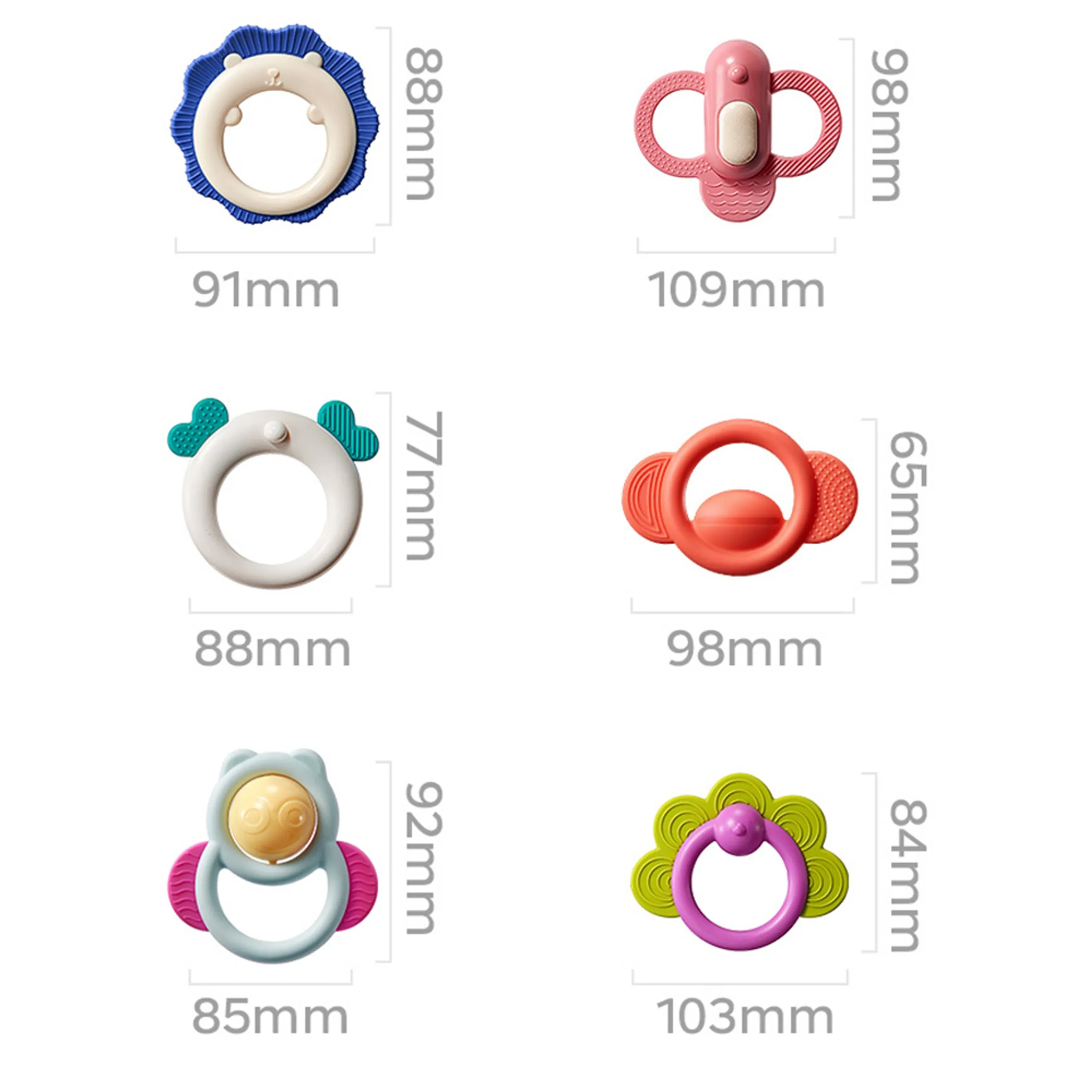 Staged Baby Rattle - 3 months & above