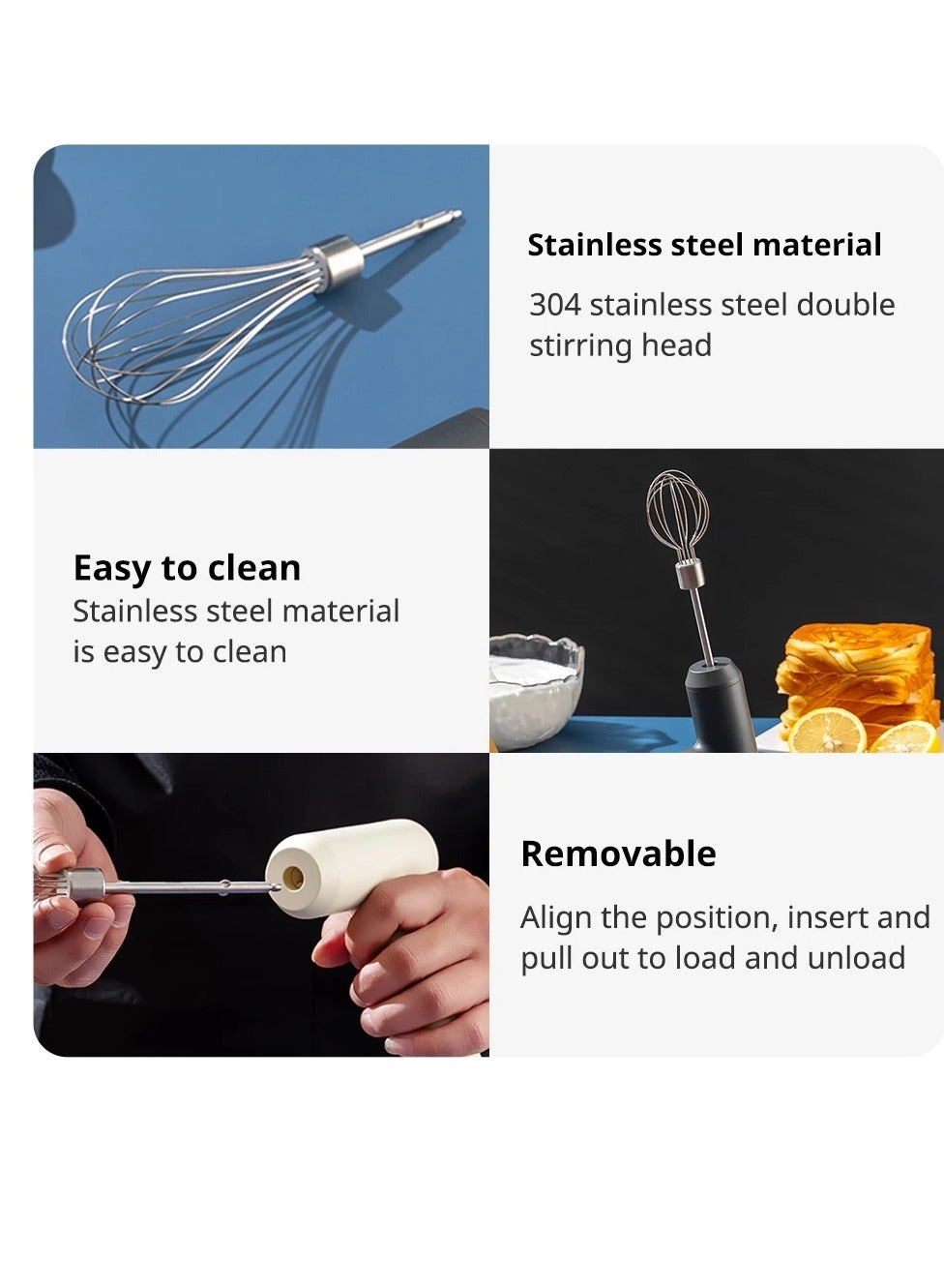 Handheld Electric Eggbeater & Whisk