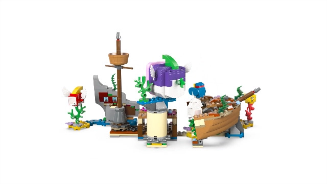 Super Mario Dorrie's Sunken Shipwreck Adventure Expansion Set