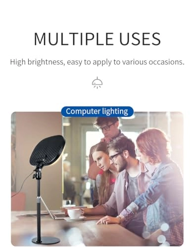 Selfie Ring Light - Dimmable USB Powered Phone Holder