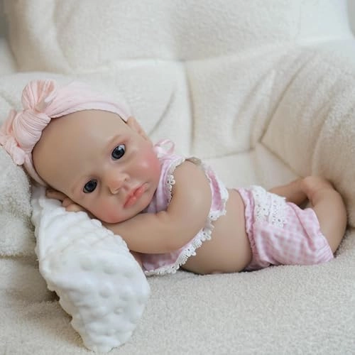 LouLou Reborn Baby Doll - 18 inch Full Silicone Ages 3+