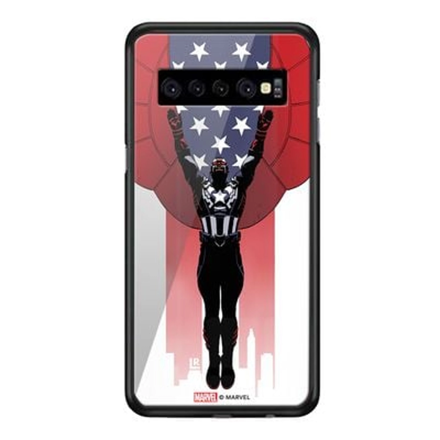 Wackylicious Falcon Captain America Back Case for Galaxy S10
