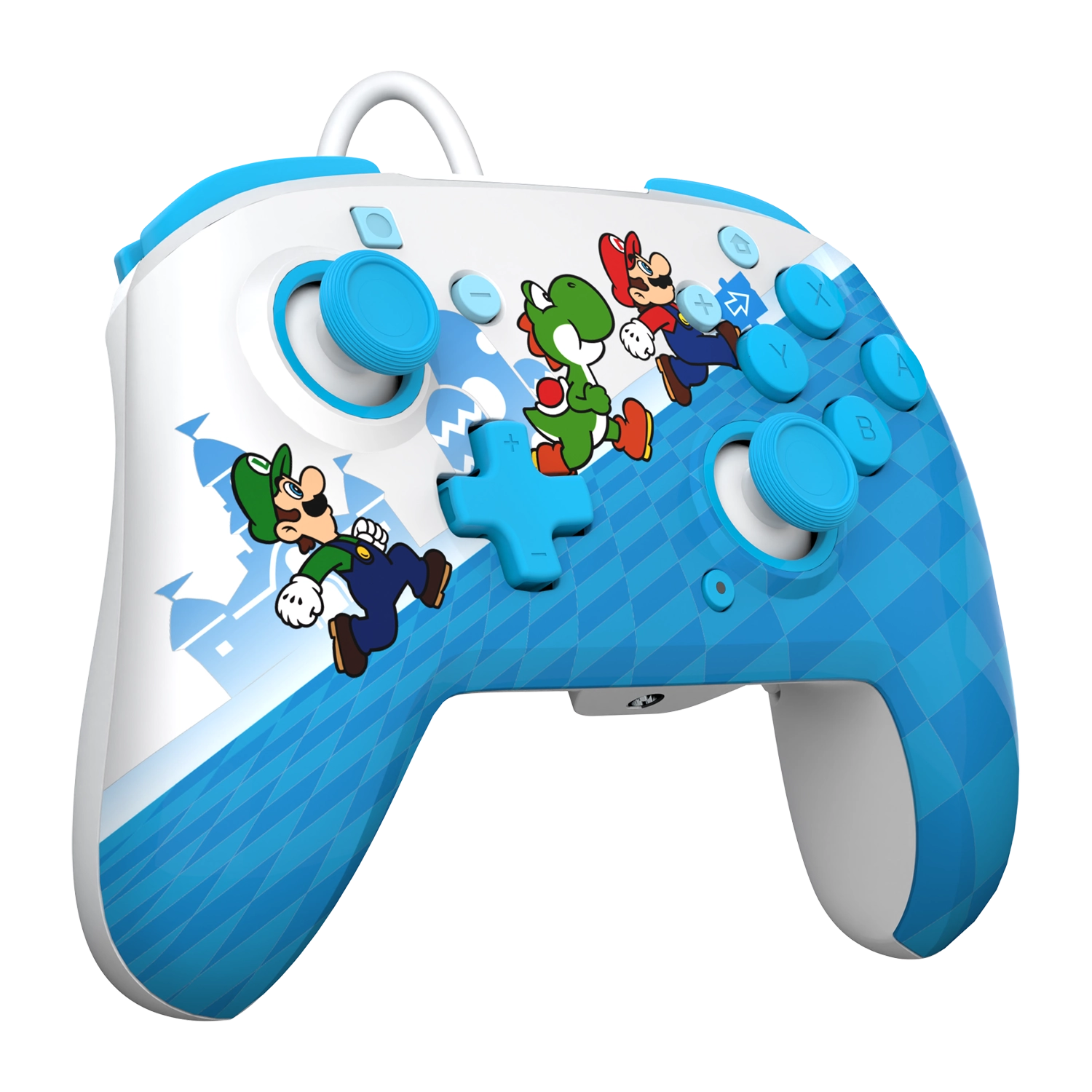 Faceoff Deluxe Audio Wired Controller - Mario