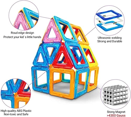 Magnetic Tiles - 3 years 20 pieces