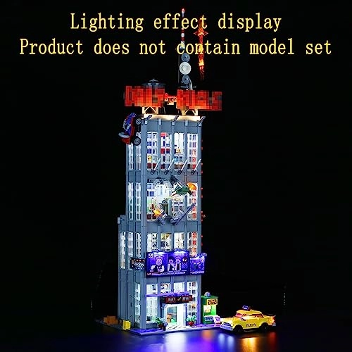 LED Light Kit for LEGO Daily Bugle 76178