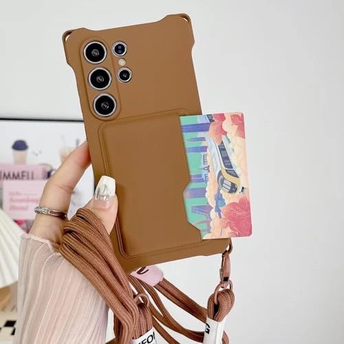 Crossbody Wallet Phone Case - TPU for Samsung Galaxy S23 Plus