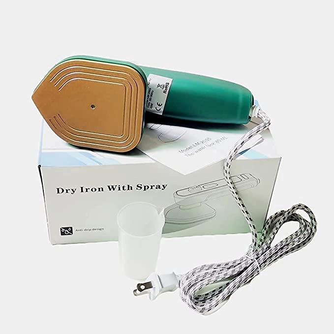 GNAFILNIQ Micro Steam Iron - Portable Mini Handheld