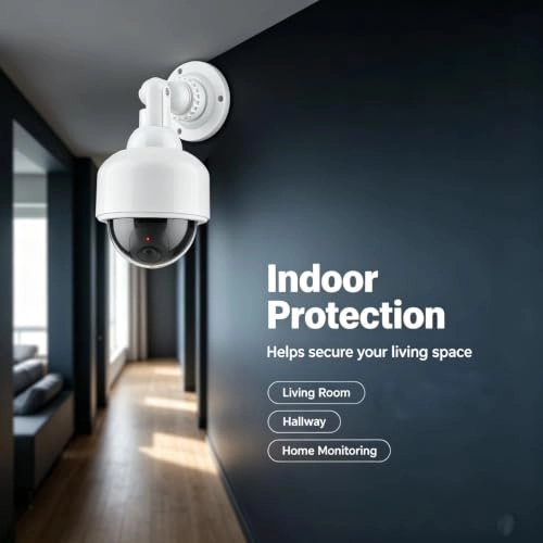 Dummy Security Camera - Indoor, Outdoor