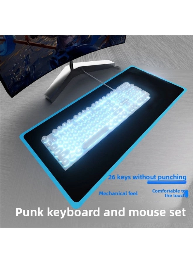 Zhaoyin Steampunk Keyboard And Mouse Suit - Wired