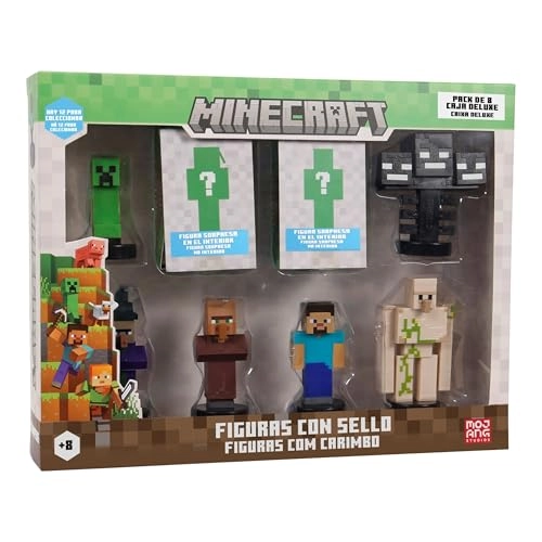 Minecraft Pack of 8 Figures - 3 years
