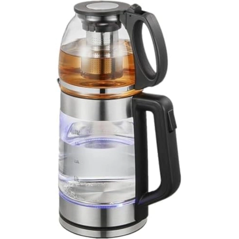 Generic Double glass Electric Kettle + Glass Tea Maker