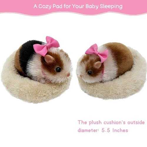 Hamster Silicone Hamster 13 cm Silicone - Handmade Weighted