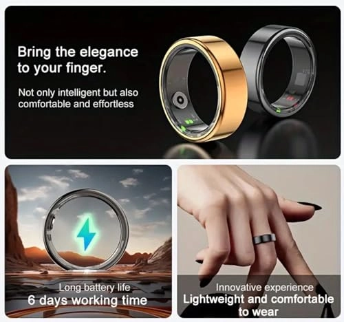 SMART RING ACTIVE - Heart Rate Monitor Sleep Tracking