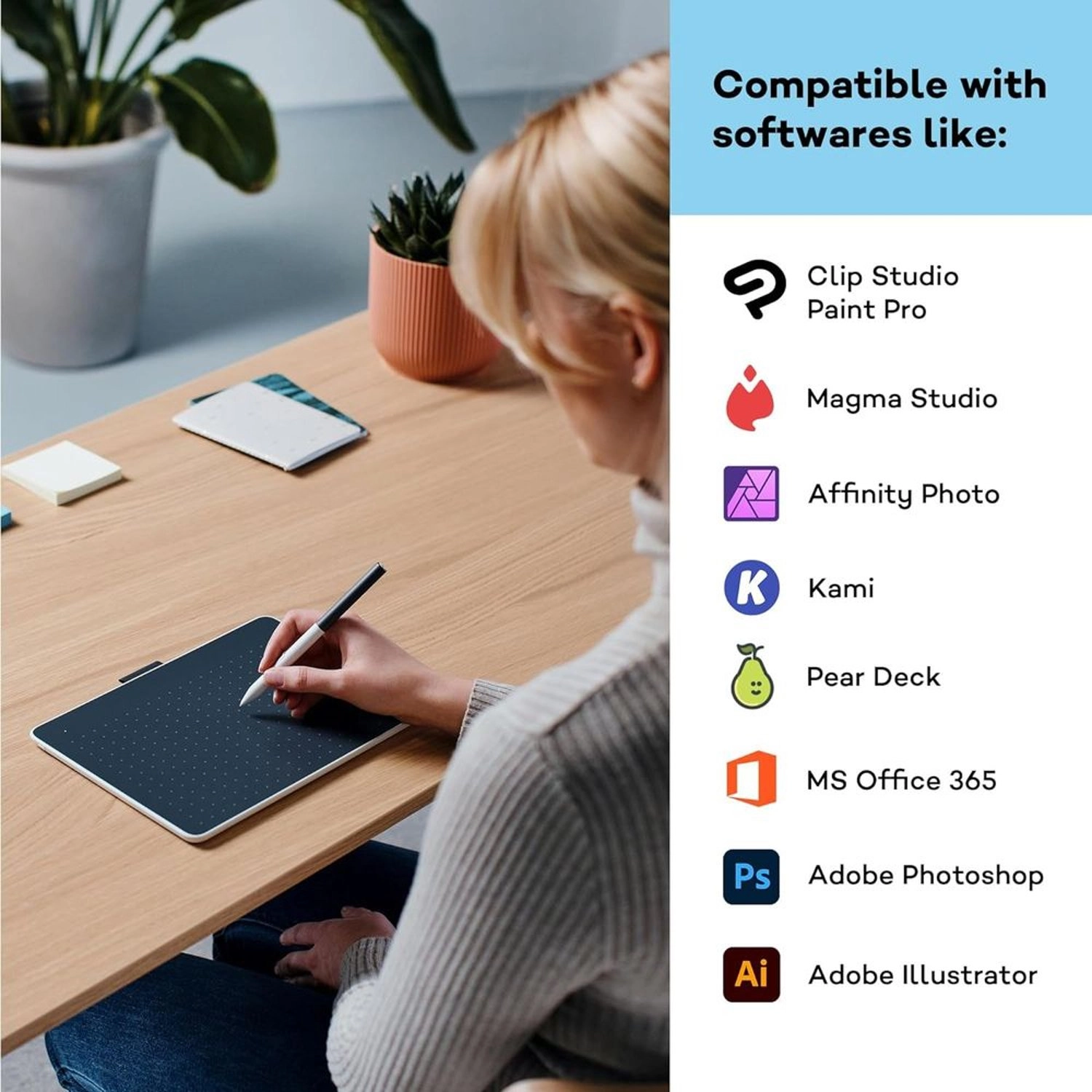 One Pen Tablet - Graphics Tablet USB Bluetooth