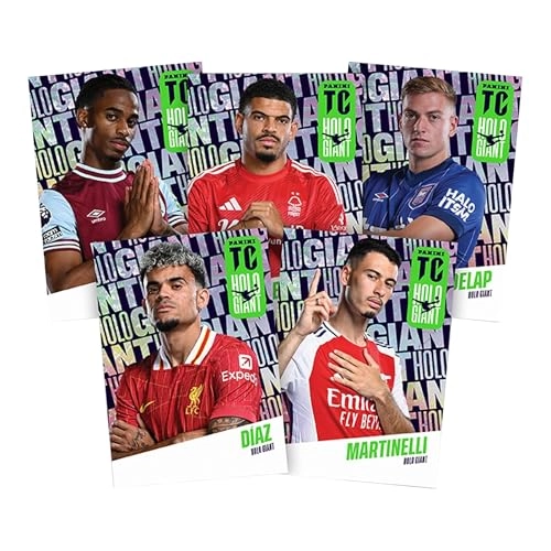 Epl Top Class 2025 Trading Cards - 8pcs