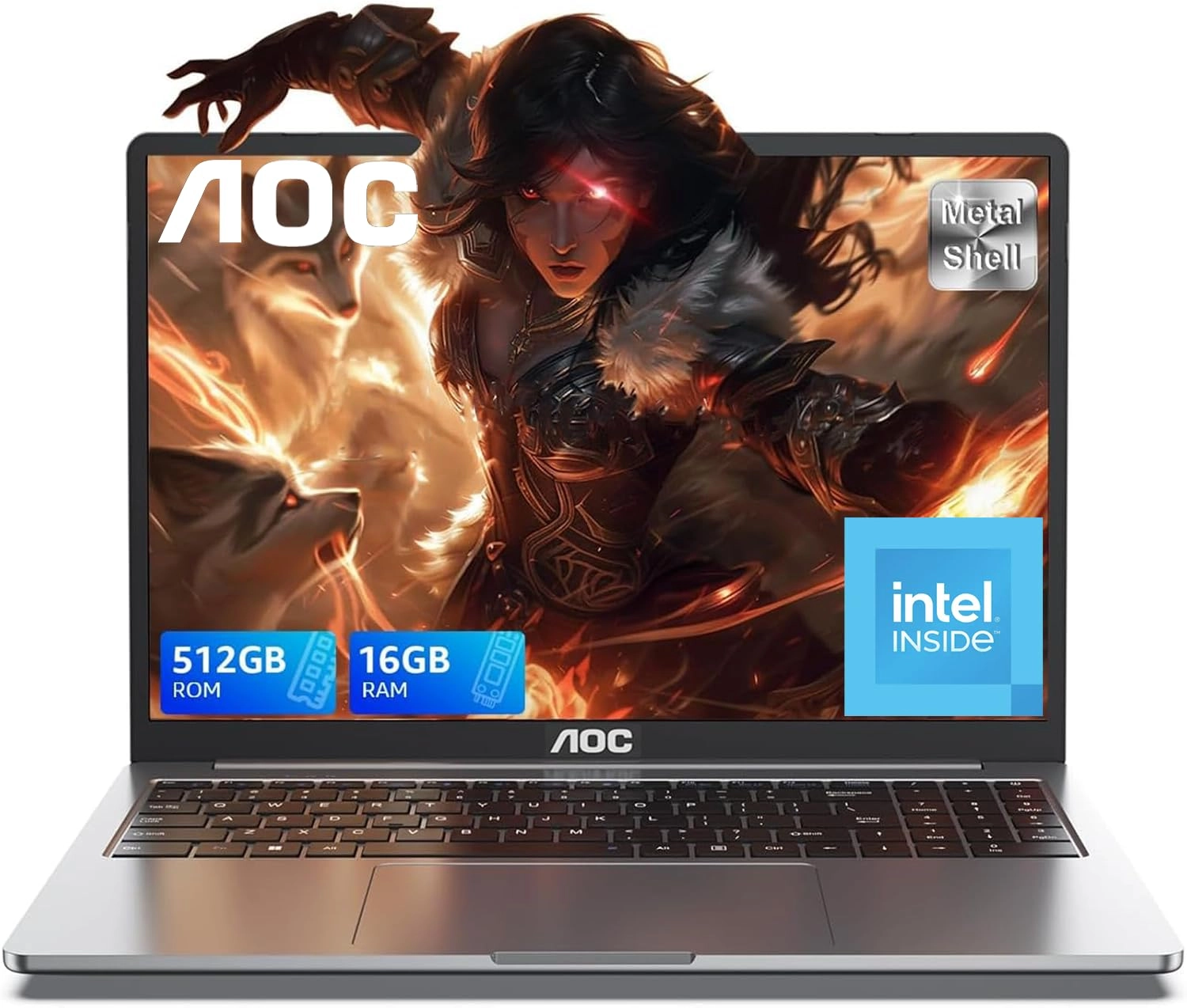 AOC N97-AX15 - 15.6'' Mobile CPU 16GB DDR4 512GB SSD
