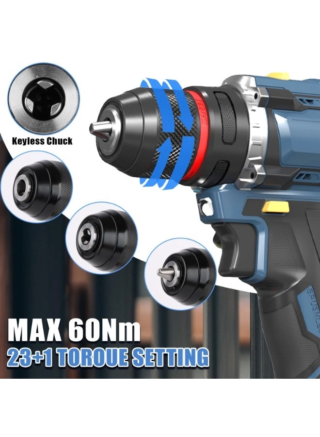 Multi-functional lithium drill set