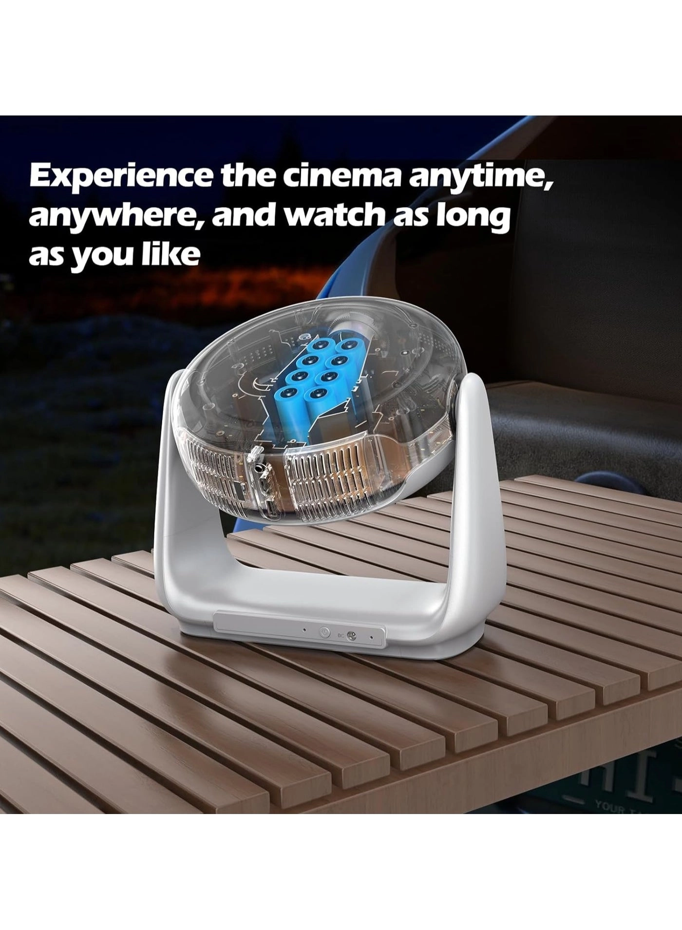 Battery Projector Outdoor 4K