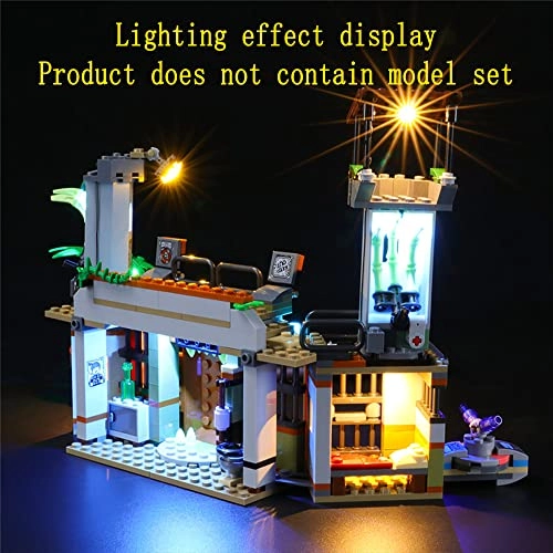 Lighting Kit Compatible with LEGO Newbury Abandoned Prison of Newbury - Hidden Side
