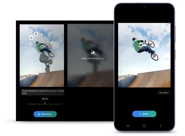 Resize it, Retouch it. Just like that