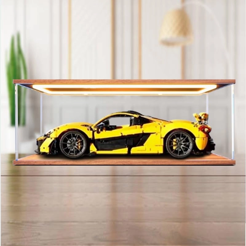 Display Case for LEGO Technic 42172 + Top Light
