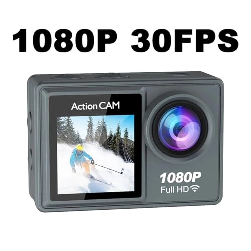 Dual-Screen Sports Camera - 1080P 30FPS
