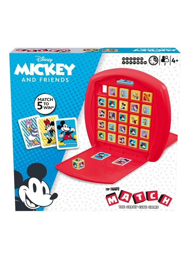 Winning Moves Top Trumps Match Game Mickey Mouse - English