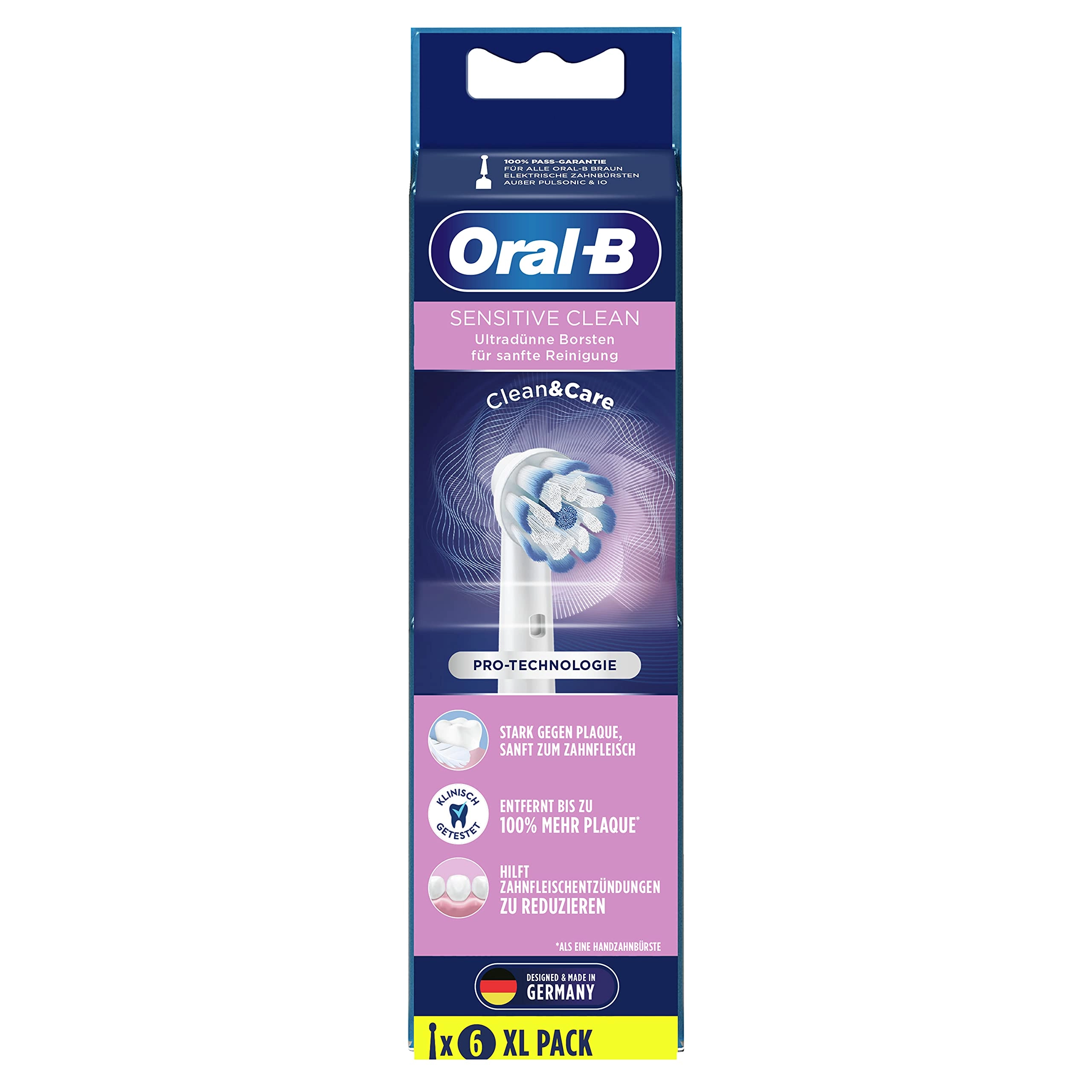 Procter & Gamble Sensitive Clean - 6 Pack Ultra-thin Bristles