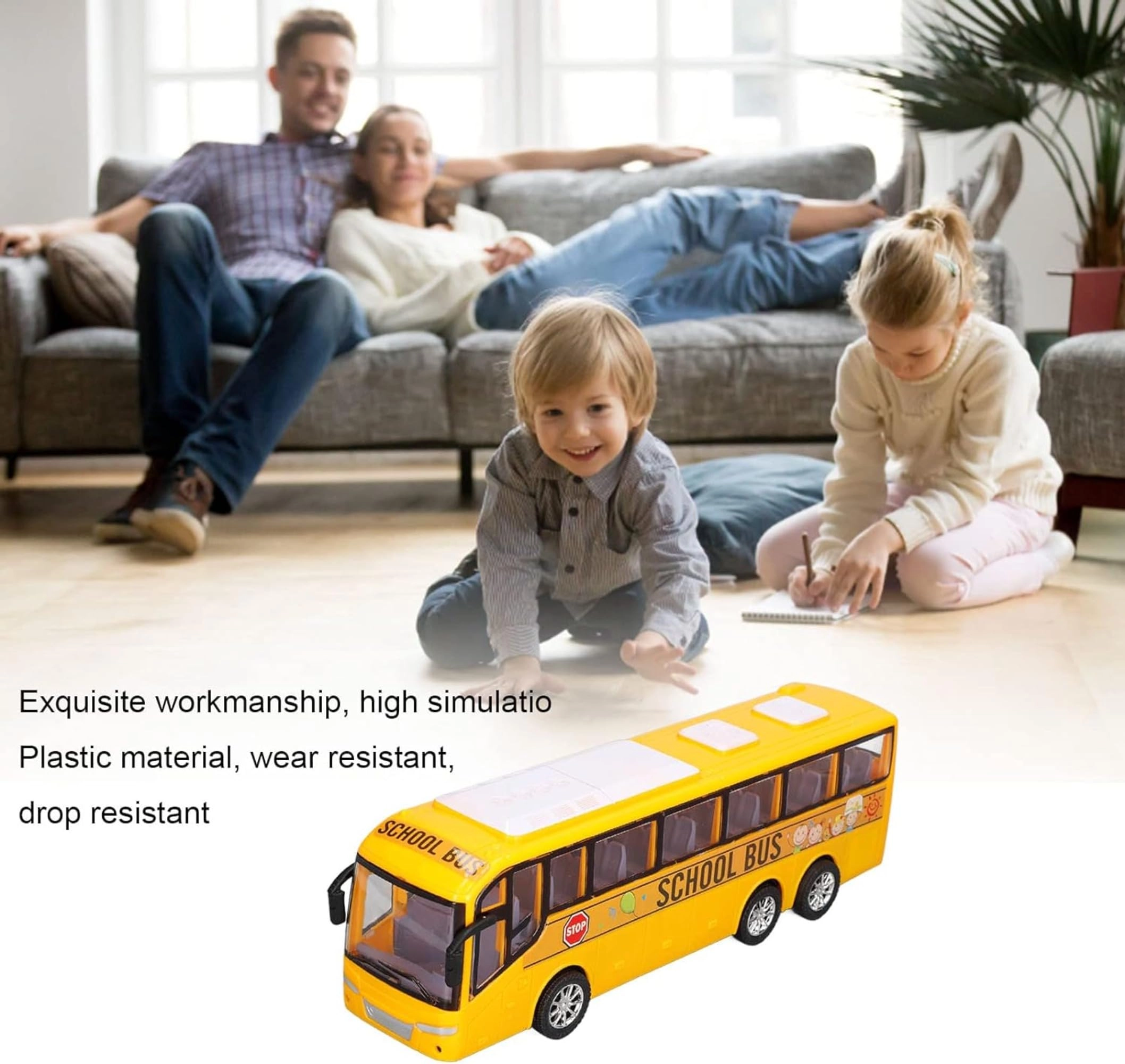 School Bus - 1:16 1pcs