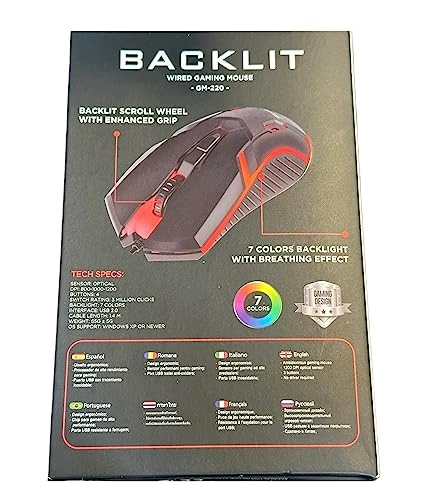 Gaming Mouse GM-220 - USB