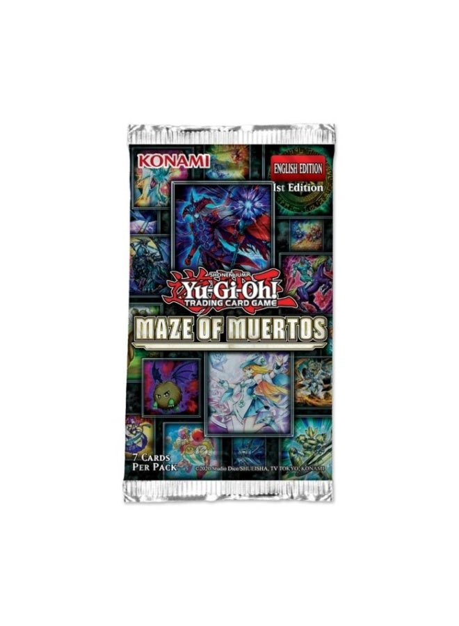 Yu-Gi-Oh! Maze of Muertos Booster Pack - 7pcs