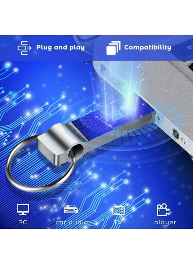 OTG 4 in 1 USB Flash Drive - USB 3.0 Lightning Type-C Micro USB 512GB
