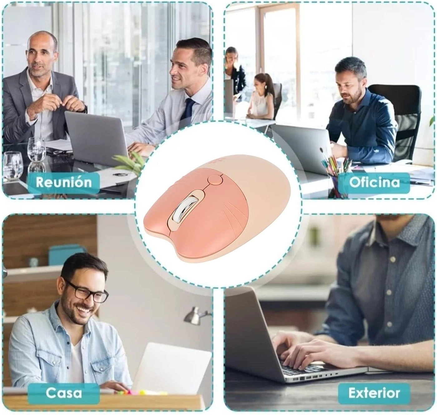 Cute Cat Mouse - USB