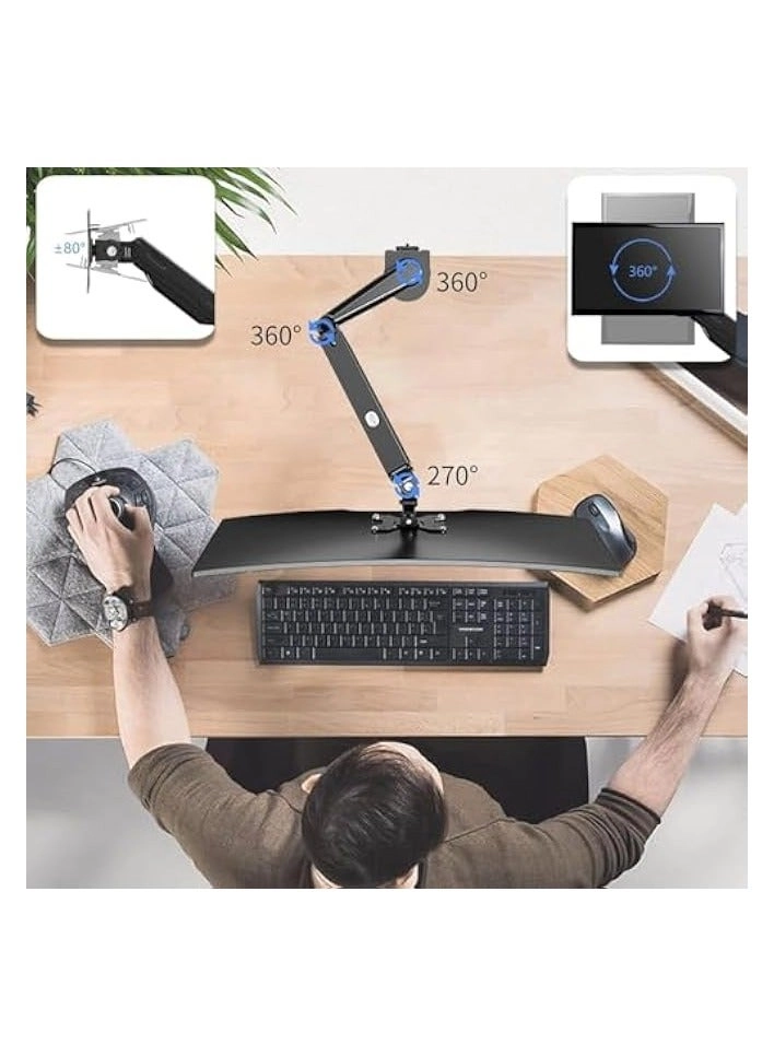 Monitor Mount Arm - Single 20 to 32 inches 75x75mm and 100x100mm