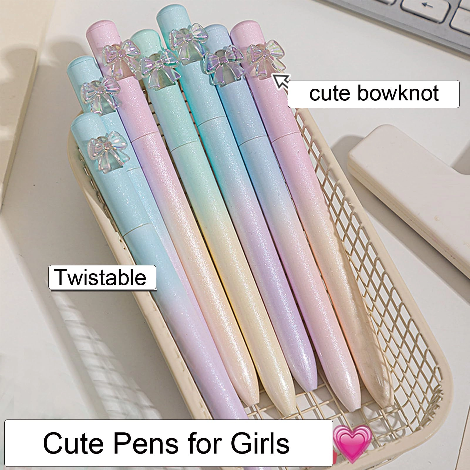 Cute Gel Pen - 4Pcs 0.5mm