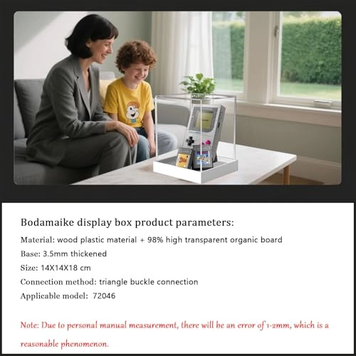 Acrylic Display Case for Lego 72046