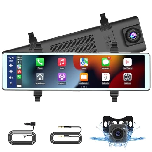 Hikity Dashcam Front and Rear View Mirror Camera - 1920*1080