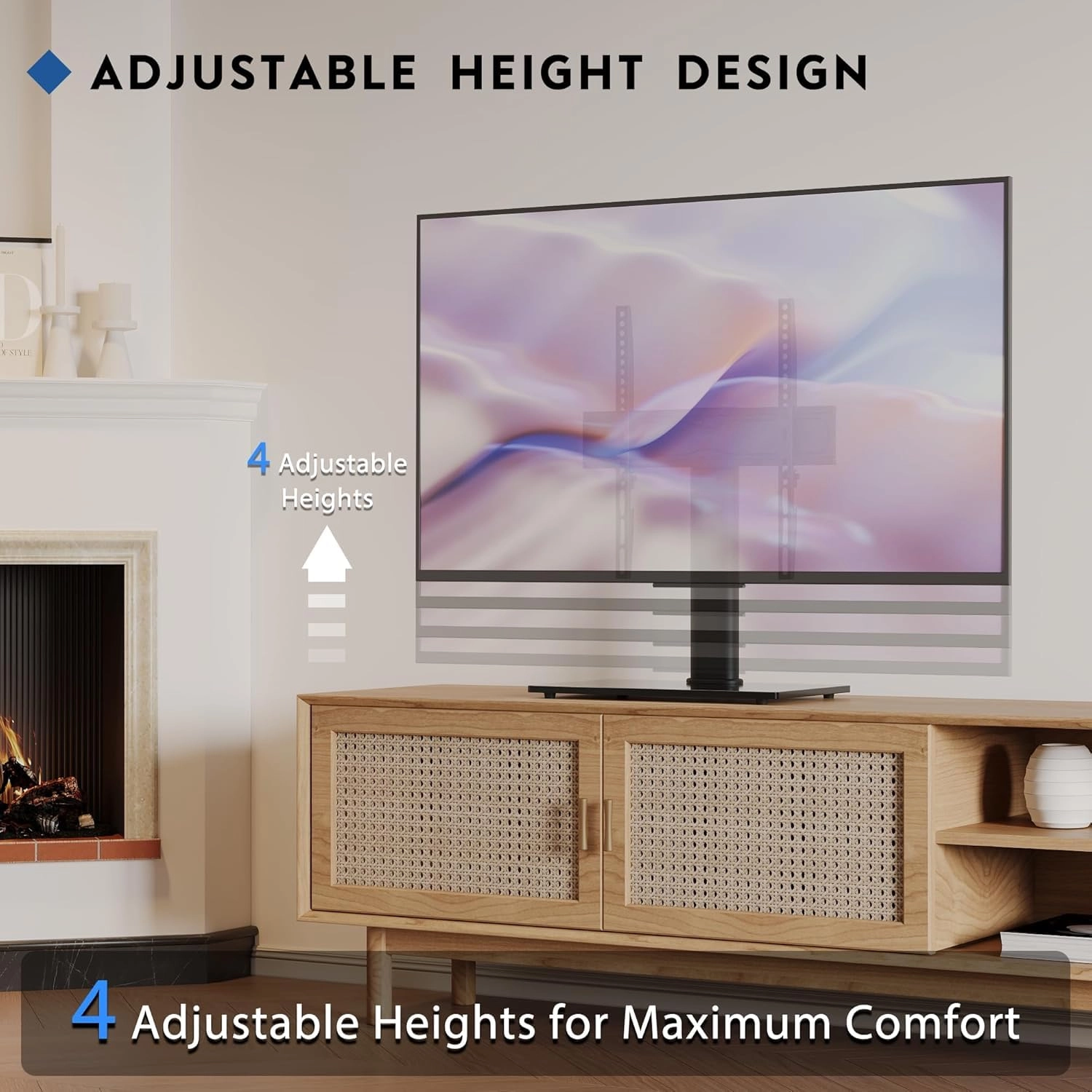 Universal TV Stand - 45kg 24–60 Inch